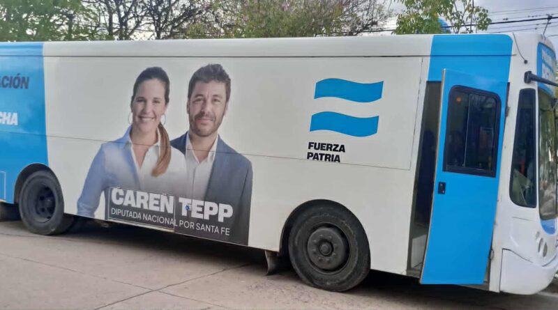 ARRIBO AL NORTE DE OBLIGADO LA AVANZADA DE CAREN TEPP